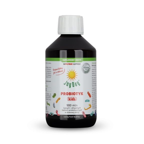 Joy Day probiotyk dla dzieci od 3 roku życia bezglutenowy 300 ml BIO  cena €14,40