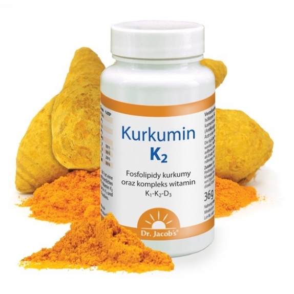 Dr Jacobs Kurkumin K2 60 kapsułek cena €29,19