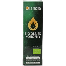 Olejek Konopny 10% (1000mg fitoskładników) BIO 10 ml Olandia