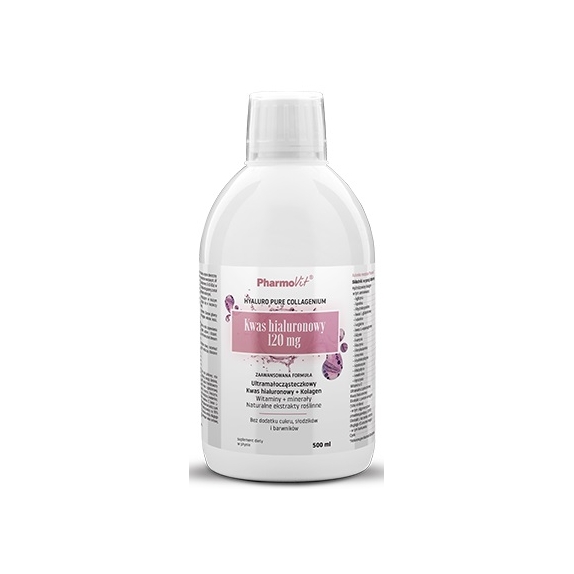 Pharmovit Kwas hialuronowy w płynie 500 ml cena 18,79$