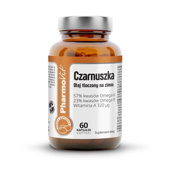 Pharmovit Czarnuszka 60 kapsułek  cena 11,66$