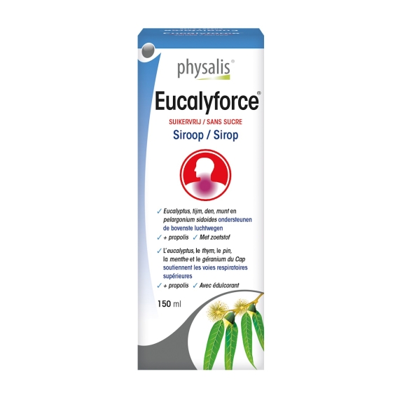 Physalis Eucalyforce syrop BIO 150 ml cena 35,55zł