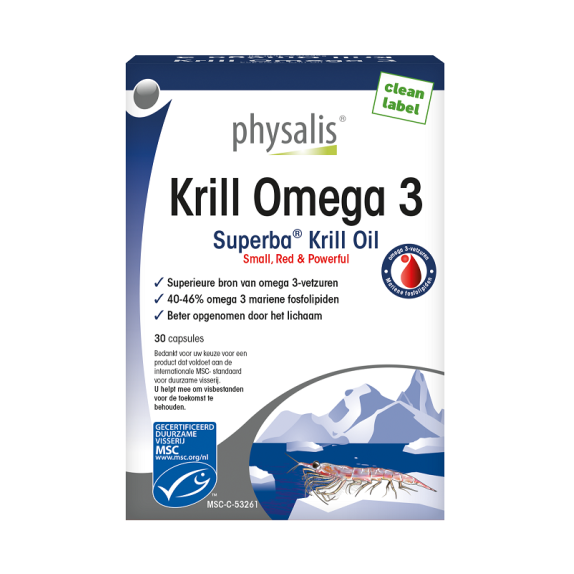 Physalis Kryl Omega-3 30kapsułek cena 48,59zł