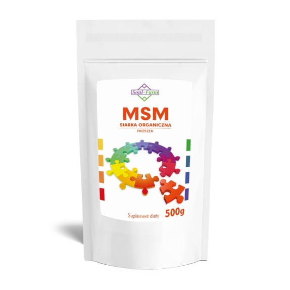 Soul Farm MSM siarka organiczna 500 g cena 37,89zł