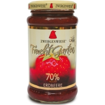 Mus truskawkowy (70% owoców) bezglutenowy BIO 225g Zwergenwiese