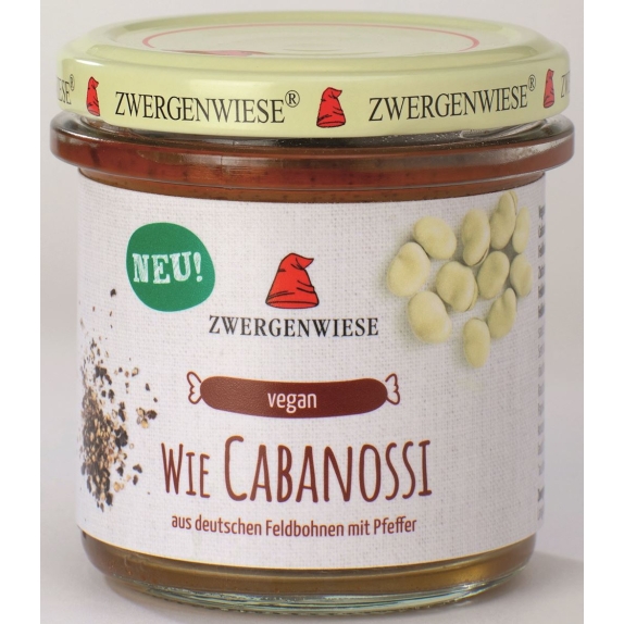 Pasta wegańska a'la kabanos bezglutenowa BIO 140 g Zwergenwiese cena 12,39zł