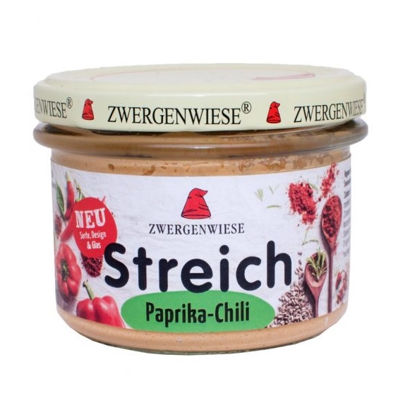 Pasta słonecznikowa z papryką bezglutenowa 180 g BIO Zwergenwiese cena 11,95zł