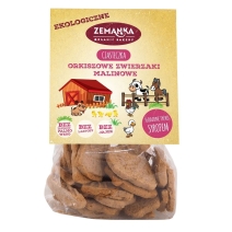 Ciastka orkiszowe z malinami zwierzaki BIO 100g Zemanka PROMOCJA! cena €2,19
