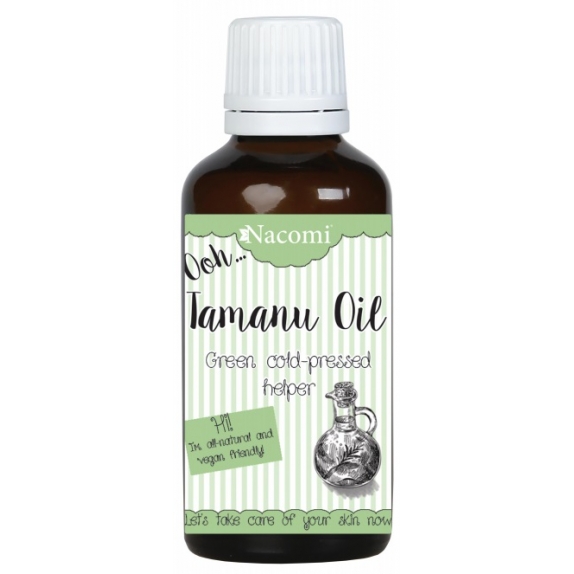 Nacomi olej tamanu ECO 30 ml + próbka w kształcie serca GRATIS cena 17,95zł