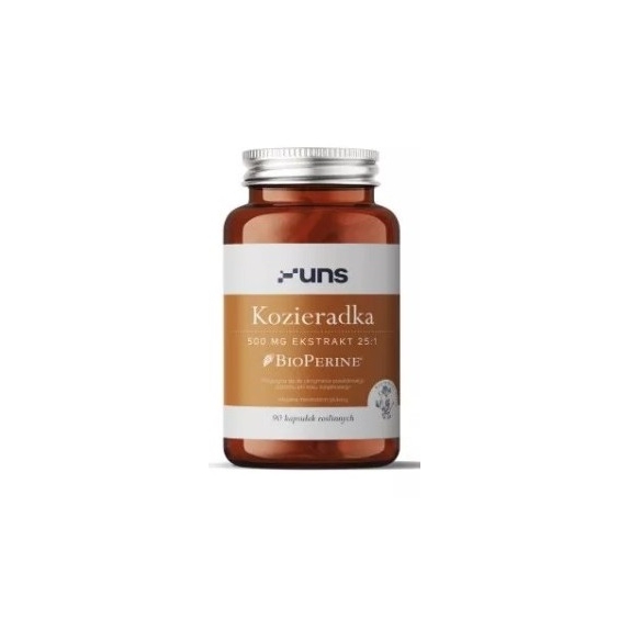 UNS Kozieradka 500 mg 90 kapsułek cena 81,00zł