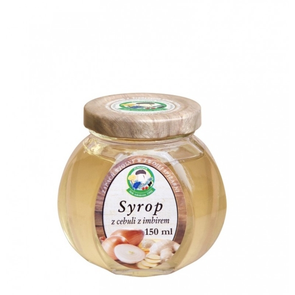 Syrop z cebuli i imbiry 150 ml Fungopol cena 3,21$