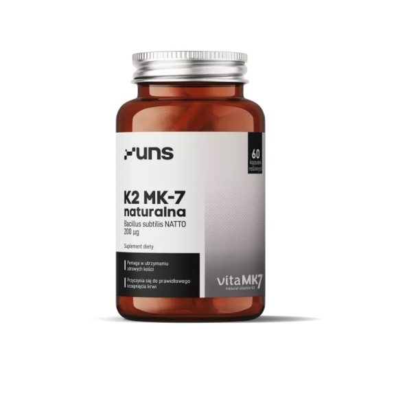 UNS Witamina K2 MK-7 200 mcg 60 kapsułek cena 59,00zł