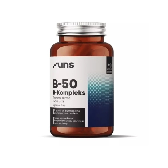 UNS Witamina B-50 B komplex 90 kapsułek cena €12,46