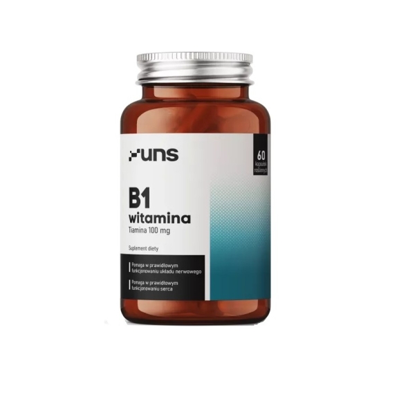 UNS Witamina B1 100 mg 60 kapsułek cena 39,00zł