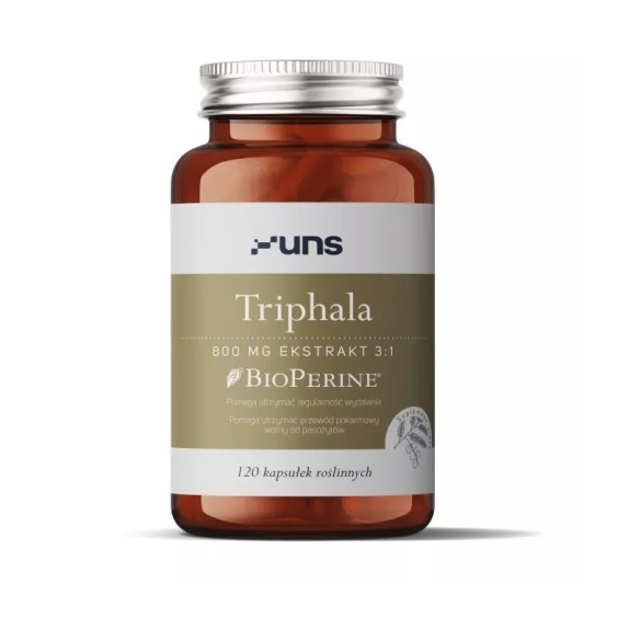 UNS Triphala 800 mg 120 kapsułek cena 21,33$
