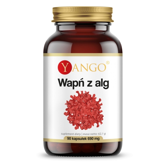 Yango Wapń z alg 90 kapsułek cena 8,07$