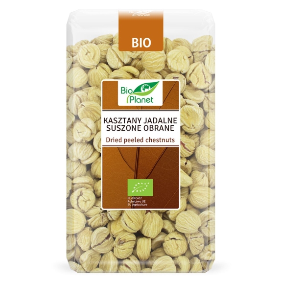 Kasztany jadalne suszone obrane 1 kg BIO Bio Planet  cena 63,79zł