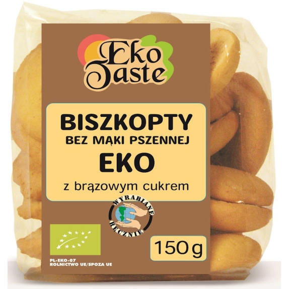 Biszkopty kukurydziane BIO 150 g Eko  Tast cena 18,99zł