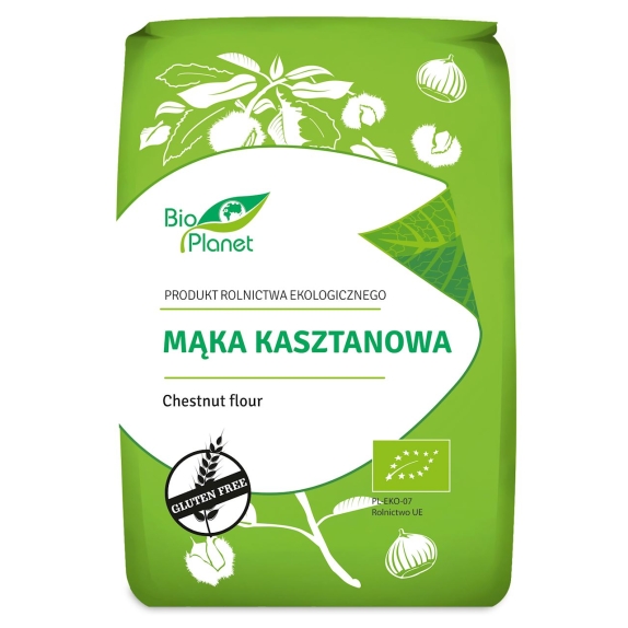 Mąka kasztanowa 700 g BIO Bio Planet cena 8,04$