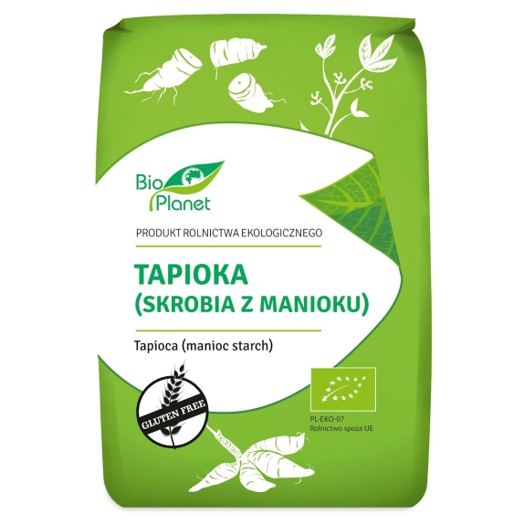 Tapioka (skrobia z manioku) 800 g BIO Bio Planet cena 10,25zł