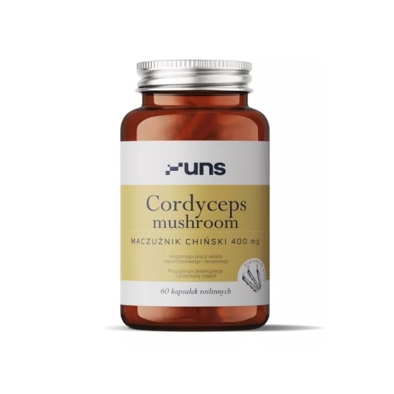 UNS Cordyceps mushroom 60 kapsułek cena 12,15$