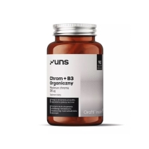UNS Chrom organiczny + witamina B3 90 kapsułek