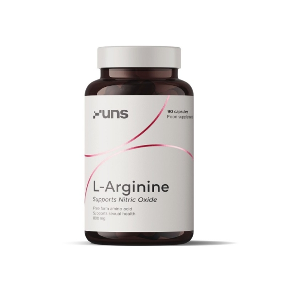 UNS L-arginina 800 mg 90 kapsułek cena 13,23$