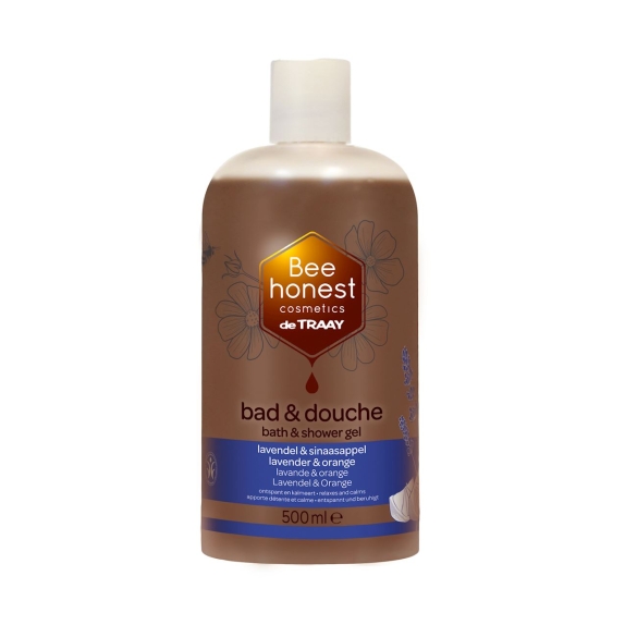 Żel pod prysznic i do kąpieli relaksujący lawenda i pomarańcza ECO 500 ml Bee Honest cena 52,39zł