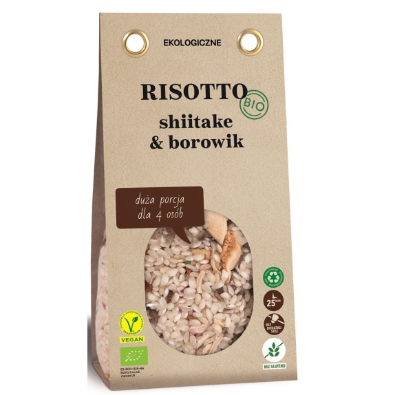 Mieszanka na risotto z shitake & borowik BIO 280 g Zakwasownia cena €3,69