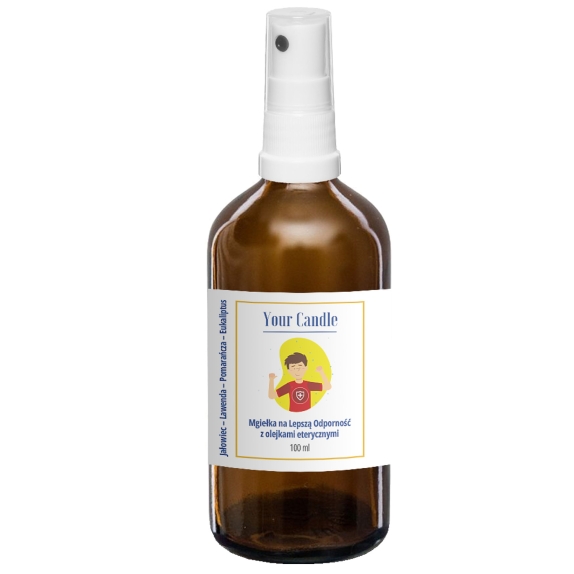 Mgiełka zapachowa z olejkami eterycznymi na lepszą odporność 100 ml Your Candle cena €8,13