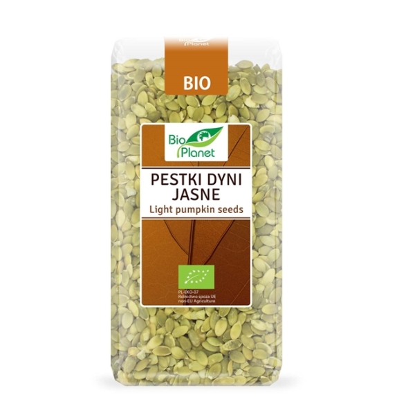 Pestki dyni jasne 350 g BIO Bio Planet cena 15,05zł