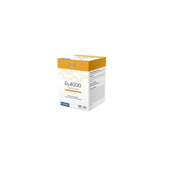 Lipocaps D3 4000 120 kapsułek Formeds cena €24,91