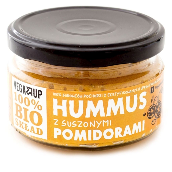 Hummus z suszonymi pom. BIO 190 g Vega up cena 7,20zł