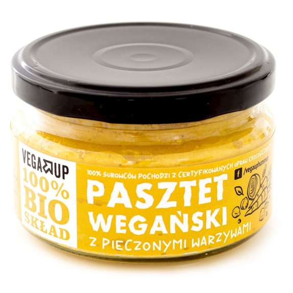 Pasztet wegański z pieczonymi warzywami 190 g BIO Vega up cena 6,89zł