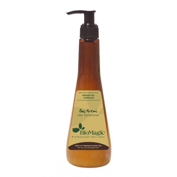 Odżywka do włosów suchych i zniszczonych z olejem arganowym 300 ml Biomagic cena 23,55zł