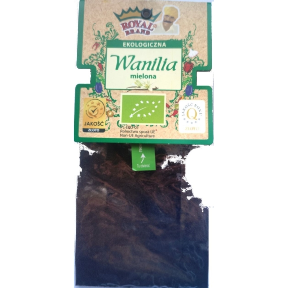 Wanilia Bourbon mielona BIO 5 g Royal Brand cena €4,48