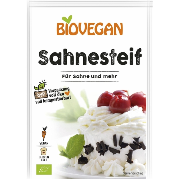Śmietan-Fix w proszku wegański bezglutenowy (3x6 g) 18 g BIO Biovegan cena €1,12
