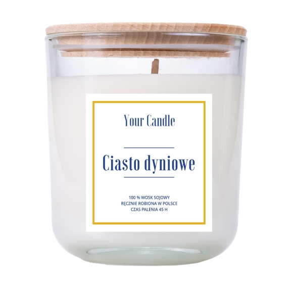 Your Candle świeca sojowa ciasto dyniowe 210 ml cena 56,75zł