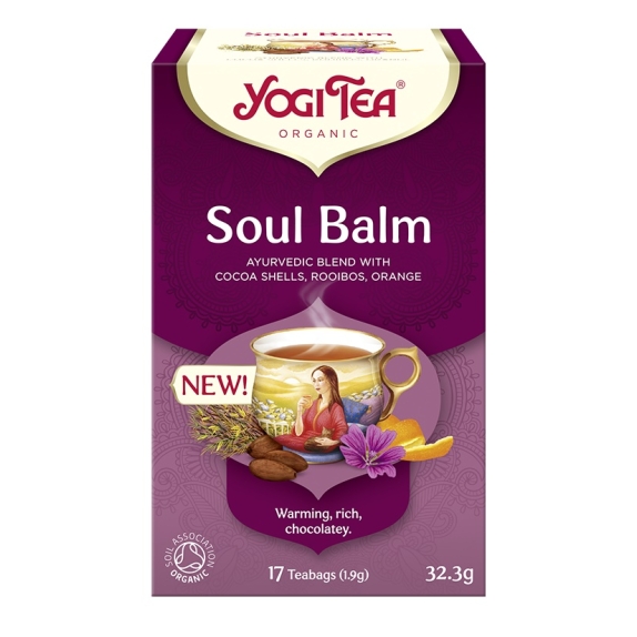 Herbatka Balsam dla duszy (soul balm) BIO 17 saszetek Yogi Tea  cena 3,48$