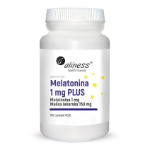 Aliness Melatonina 1mg Plus 100 tabletek