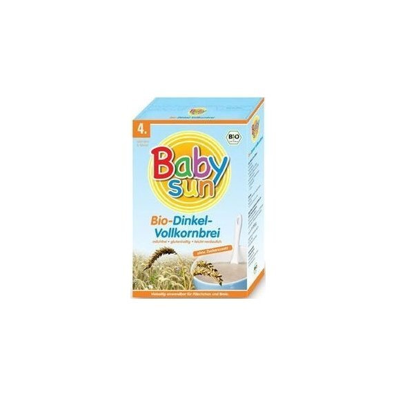 Kaszka dla dzieci orkiszowa od 4 miesiąca 250 g Baby Sun + kolorowanka 1szt GRATIS! cena 12,39zł