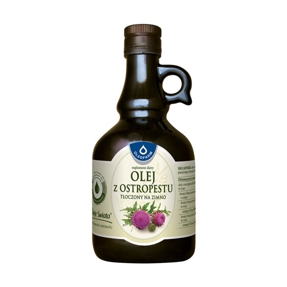 Oleofarm olej z ostropestu 500ml cena 7,26$