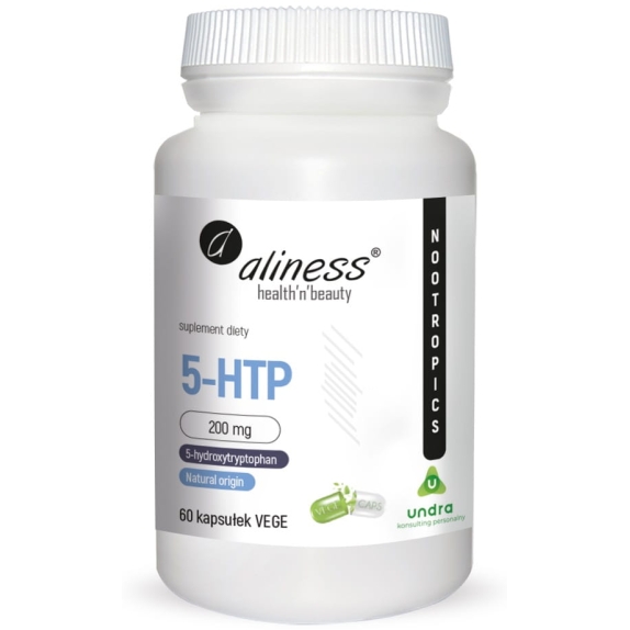 Aliness 5-HTP 200 mg 60 kapsułek cena 49,90zł