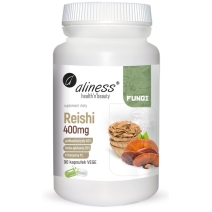 Aliness Reishi ekstrakt owocniki 400mg 90 kapsułek