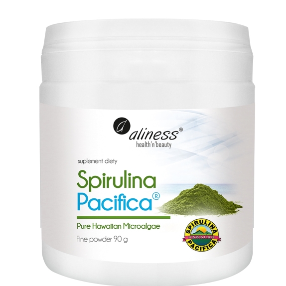 Aliness spirulina Hawajska Pacyfica proszek 90g cena 44,90zł