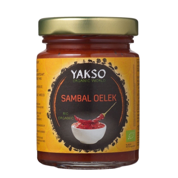 Sos chili sambal oelek 100g BIO Yakso cena 2,42$