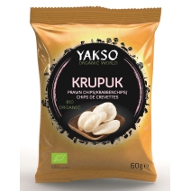 Prażynki krewetkowe (krupuk) 60g BIO Yakso