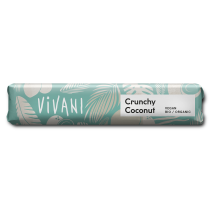 Baton z czekolady kuwertura z crunchy kokosowym BIO 35 g Vivani