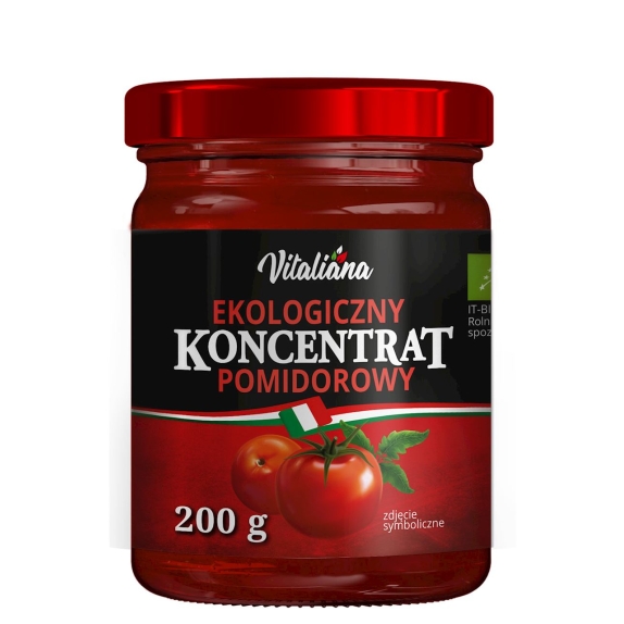 Koncentrat pomidorowy BIO 200g Vitaliana cena 8,95zł