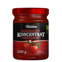 Koncentrat pomidorowy BIO 200g Vitaliana